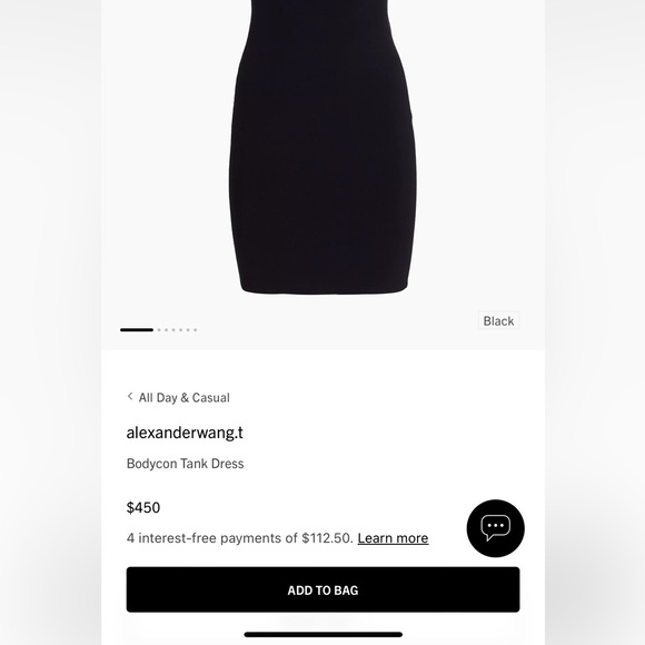 Alexander Wang Bodycon Tank Dress - Picture 5 of 5